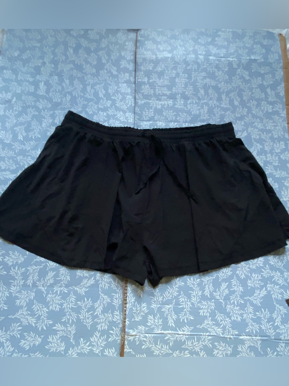 Avia Black Women's Athletic Drawstring Shorts
